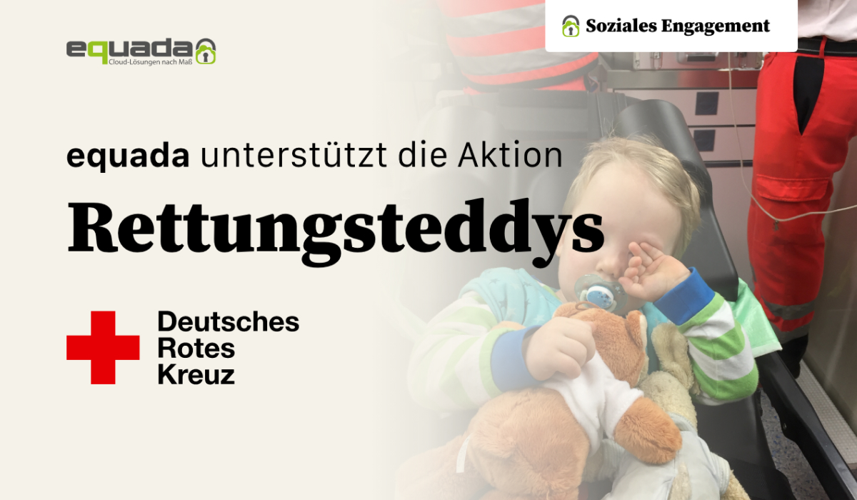 Rettungsteddy - equada - DRK